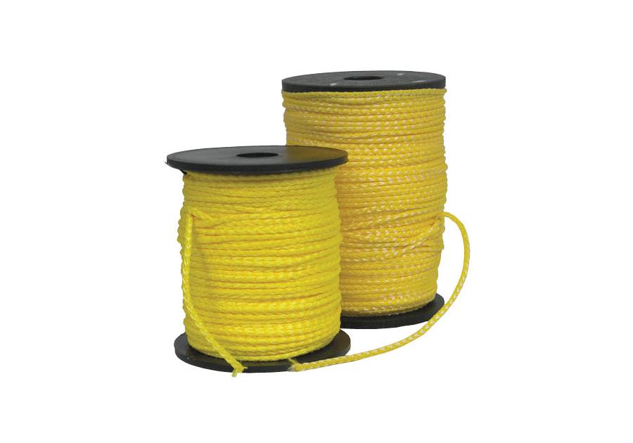 Zdjęcie: Sznurek murarski 50 m - 1,7 mm żółty MEGA