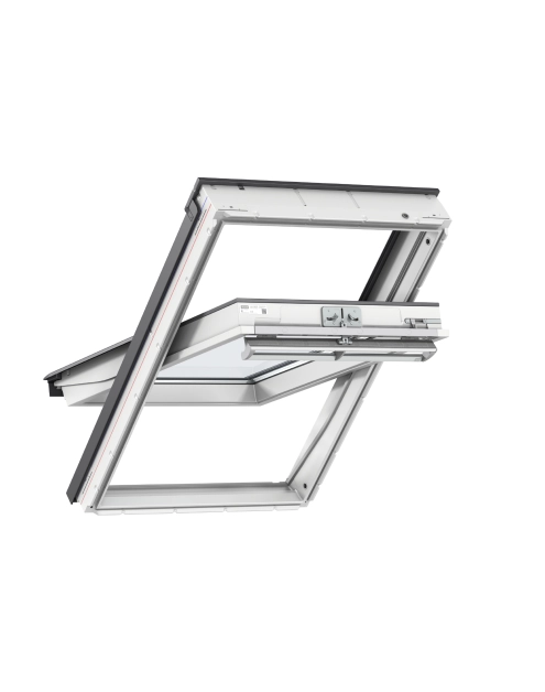 Zdjęcie: Okno GGU 0068 drewniano-poliuretanowe otwierane u góry, 55x78 cm VELUX