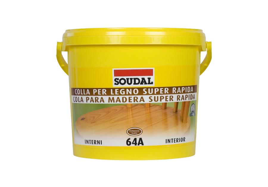 Zdjęcie: Klej do drewna 64A 5 L szybkoschnący SOUDAL