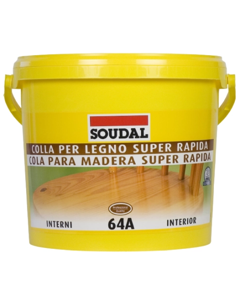 Zdjęcie: Klej do drewna 64A 5 L szybkoschnący SOUDAL