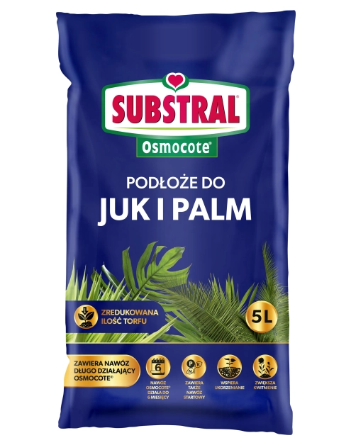 Zdjęcie: Gotowe podłoże Osmocote do Jukk i Palm 5 L SUBSTRAL