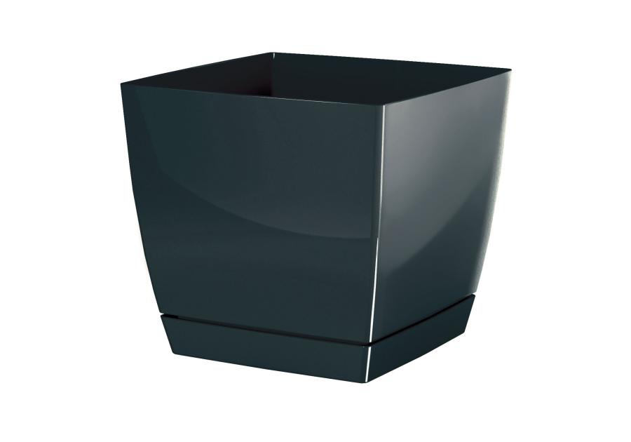 Zdjęcie: Doniczka Coubi grafit 15,5 cm PROSPERPLAST