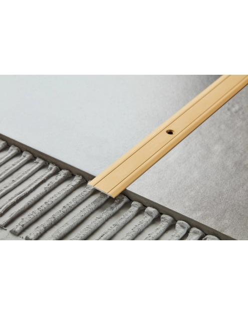 Zdjęcie: Profil progowy płaski aluminium anoda 30 mm 0,9 m srebrny CEZAR