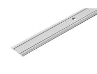 Zdjęcie: Profil progowy płaski aluminium anoda 30 mm 0,9 m srebrny CEZAR