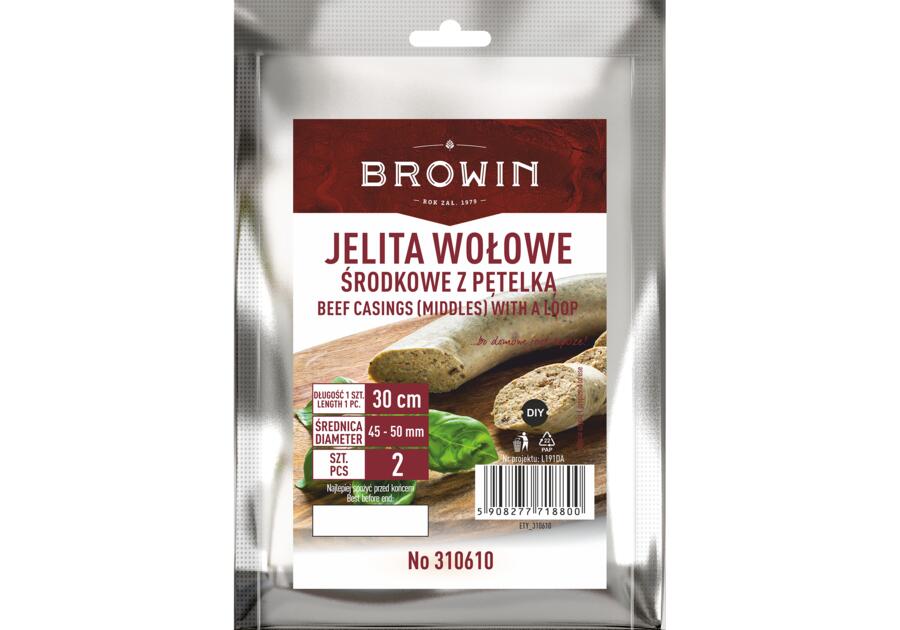 Zdjęcie: Jelita wołowe środkowe z pętelką 2 szt. BROWIN