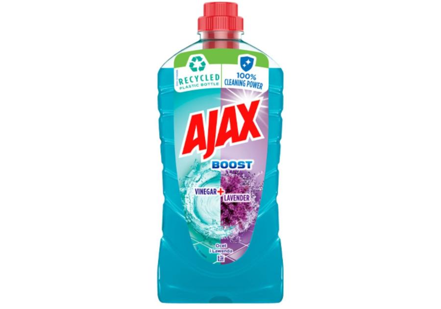 Zdjęcie: Płyn uniwersalny Boost Ocet i Lawenda 1 L AJAX
