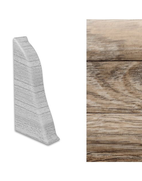 Zdjęcie: Zakończenie prawe do listwy LM55 2 szt. dąb almelo ARBITON