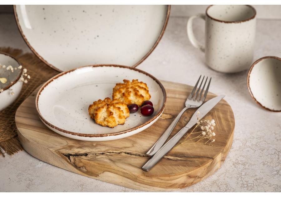 Zdjęcie: Talerz deserowy Reactive Ivory 19,5 cm ALTOM DESIGN