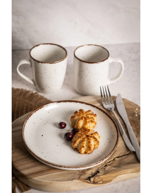 Zdjęcie: Talerz deserowy Reactive Ivory 19,5 cm ALTOM DESIGN