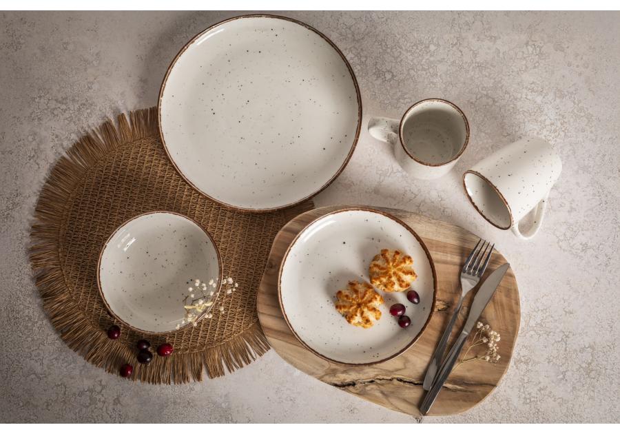 Zdjęcie: Talerz deserowy Reactive Ivory 19,5 cm ALTOM DESIGN