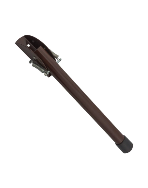 Zdjęcie: Nóżka blokująca drzwi 300 mm duża brązowa METRO