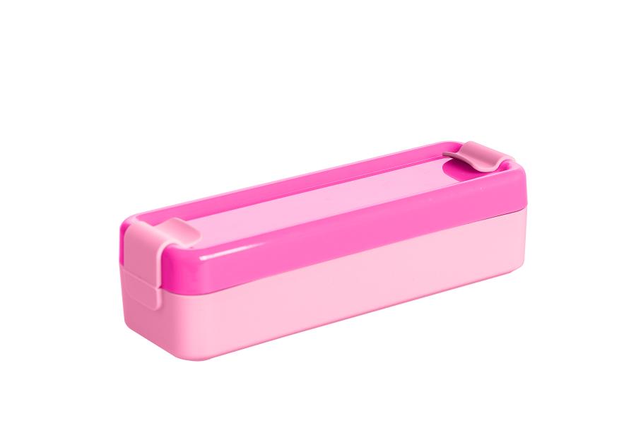 Zdjęcie: Pojemnik śniadaniowy Hilo 430 ml girl prostokątny multikolor PLAST TEAM