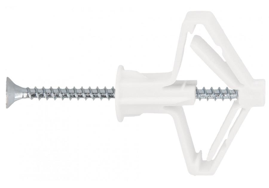 Zdjęcie: Kołek tworzywowy z wkrętem z łbem stożkowym GL 8 mm 100 szt. RAWLPLUG