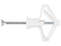 Zdjęcie: Kołek tworzywowy z wkrętem z łbem stożkowym GL 8 mm 100 szt. RAWLPLUG