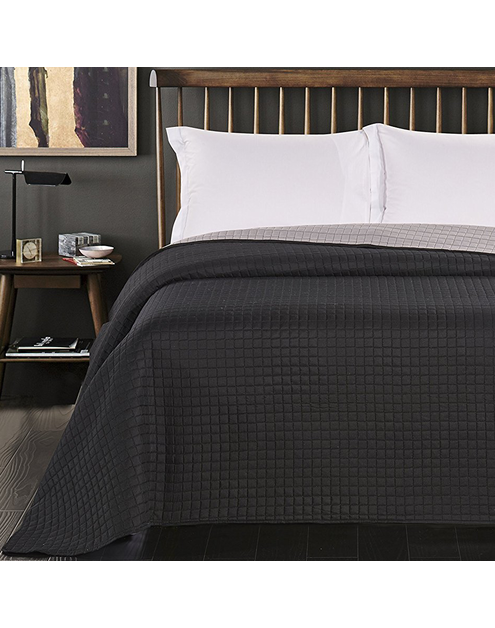 Zdjęcie: Narzuta Paul black+steel170x270 cm DECOKING