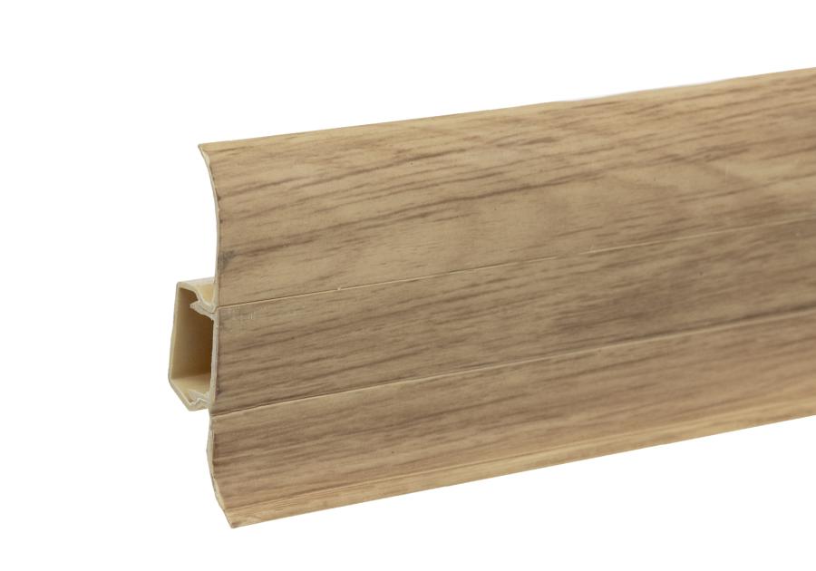Zdjęcie: Listwa przypodłogowa PVC Premium Classic 22x59 mm; 2,20 m Dąb Infanti Mat CEZAR