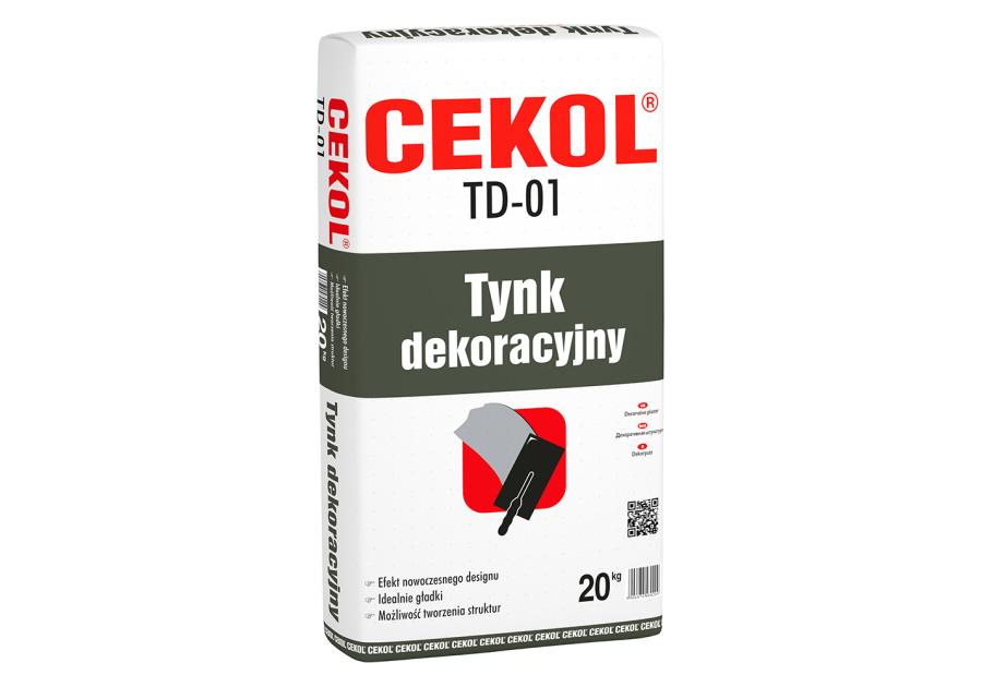 Zdjęcie: Tynk dekoracyjny TD-01 CEKOL