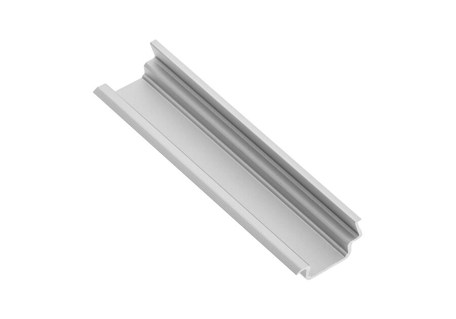 Zdjęcie: Profil LED Glax srebrny kątowy wpuszczany 200 cm  GTV