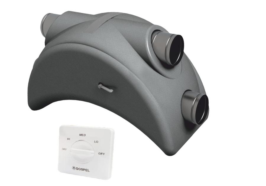 Zdjęcie: Centrala wentylacyjna Luna 200 DOSPEL