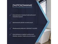Zdjęcie: Silikon sanitarny bezbarwny 280 ml SUPER PLUS