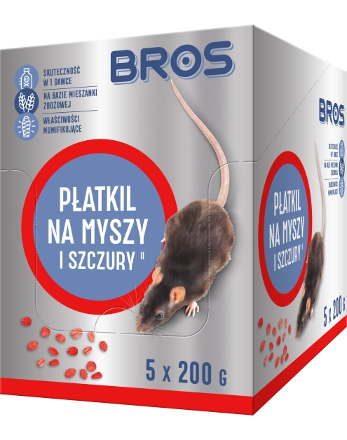 Zdjęcie: Płatki na myszy i szczury 1 kg BROS