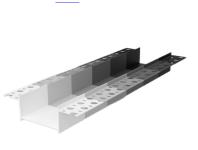 Zdjęcie: Listwa do boniowania PVC bez siatki BP11 H5R L300 biała BELLA PLAST