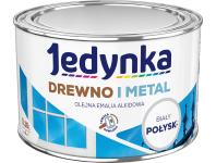 Zdjęcie: Emalia olejno-alkidowa drewno i metal biały 0,36 L połysk JEDYNKA