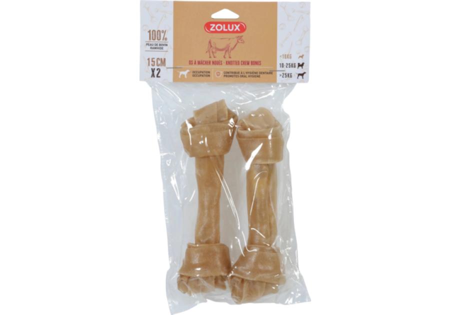 Zdjęcie: Przysmak dla psa Kość wiązana 15 cm x 2 ZOLUX
