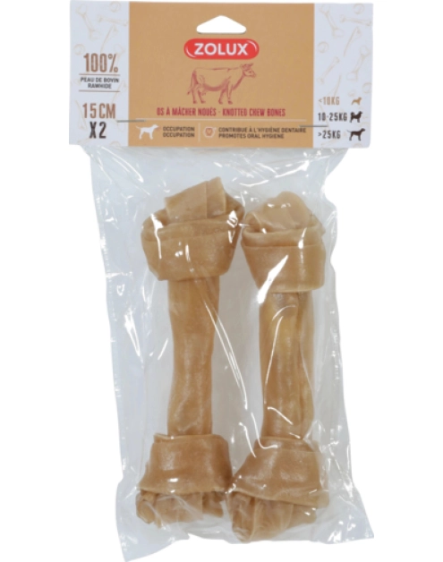 Zdjęcie: Przysmak dla psa Kość wiązana 15 cm x 2 ZOLUX