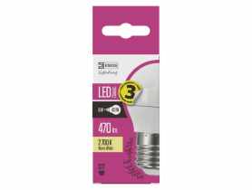Żarówka LED Classic Mini Globe, E27, 5 W (40 W), 470 lm, ciepła biel EMOS