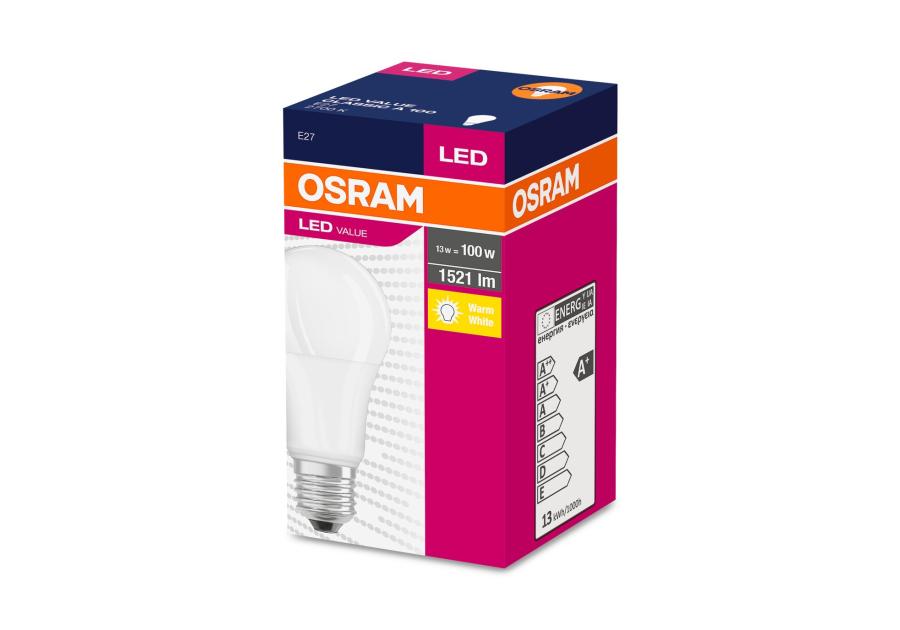 Zdjęcie: Lampa LED Value Classic A 100 FR 13 W 2700 K E27 OSRAM