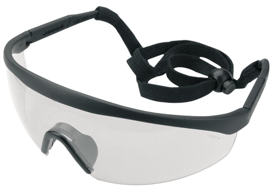 Zdjęcie: Okulary ochronne białe regulowane zauszniki NEO