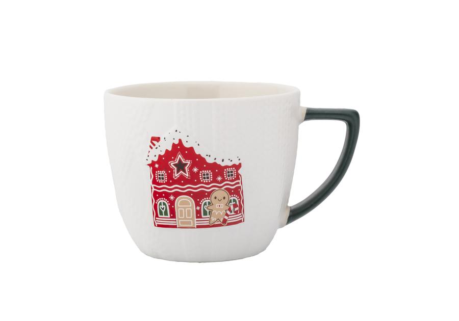 Zdjęcie: Kubek baryłka 540 ml Winter wool dekoracja piernikowy domek B ALTOM DESIGN