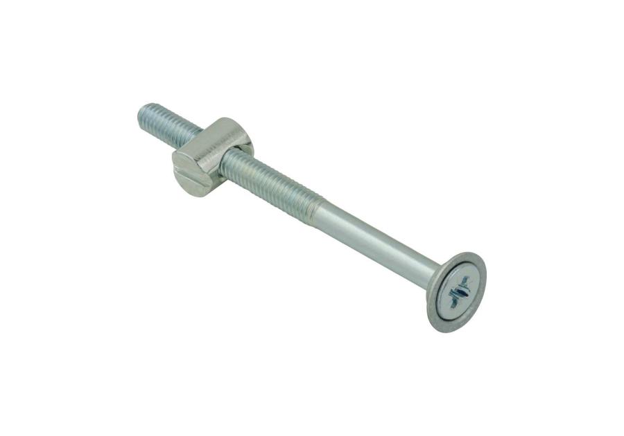 Zdjęcie: Złącze meblowe krzyżak 6x80 mm, 4 sztuki STAHL