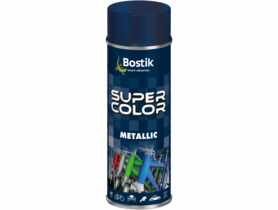 Lakier akrylowy metaliczny Super Color Metallic niebieski 400 ml BOSTIK