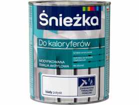 Emalia do kaloryferów biały 0,75L ŚNIEŻKA