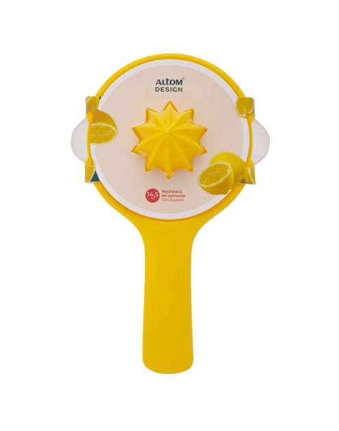 Zdjęcie: Wyciskacz do cytrusów 25x14,5x10 cm żółty ALTOM DESIGN