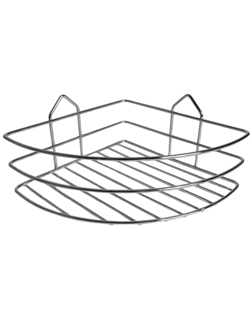 Zdjęcie: Półka łazienkowa Presto narożna srebrna SEPIO