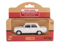 Zdjęcie: Model metalowy Prl Fiat 125P Fh02A-04-02 11254928 biały DAFFI