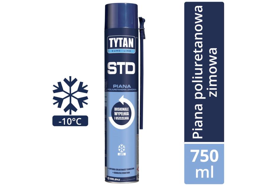Zdjęcie: Piana wężykowa zimowa Std 750 ml Euro-Line TYTAN