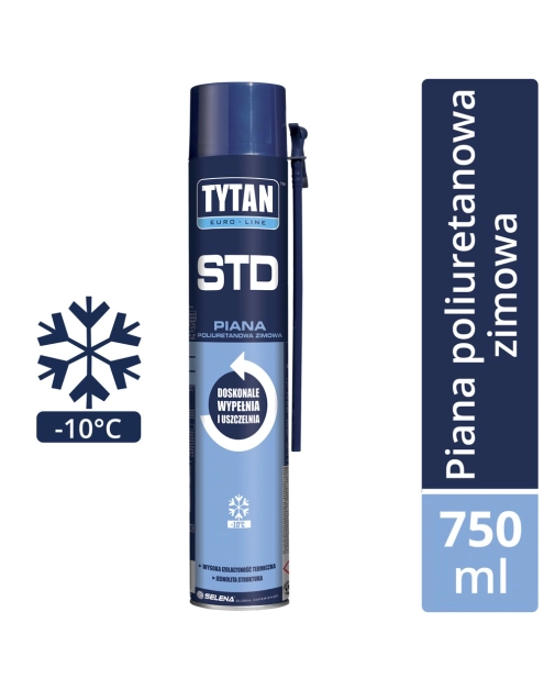 Zdjęcie: Piana wężykowa zimowa Std 750 ml Euro-Line TYTAN