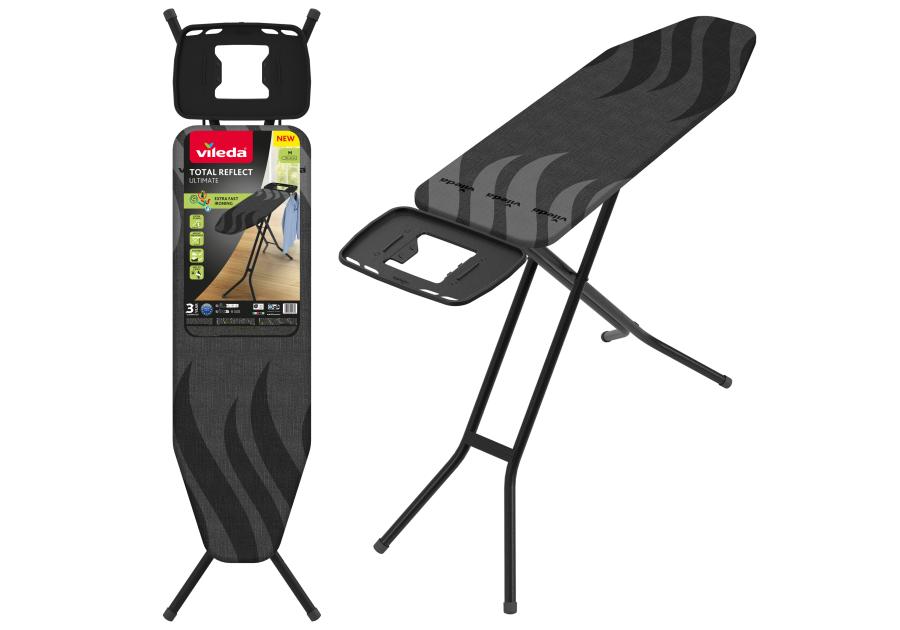 Zdjęcie: Deska do prasowania Total Reflect Ultimate M 120x38 cm VILEDA