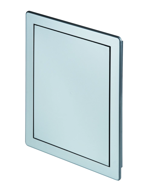 Zdjęcie: Drzwiczki rewizyjne plastikowe 20x25 cm satyna srebrna AWENTA