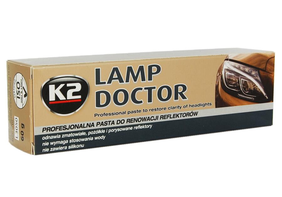 Zdjęcie: Pasta do odnawiania reflektorów Lamp Doctor 60 g K2