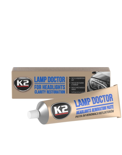 Zdjęcie: Pasta do odnawiania reflektorów Lamp Doctor 60 g K2