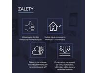 Zdjęcie: Silikon ogólnego stosowania szary 280 ml SUPER PLUS