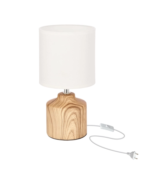 Zdjęcie: Lampka stołowa Minos 1x40 W E14 biały CANDELLUX