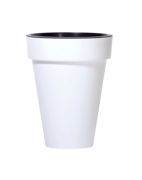Zdjęcie: Doniczka Cube Slim biała 46 cm PROSPERPLAST