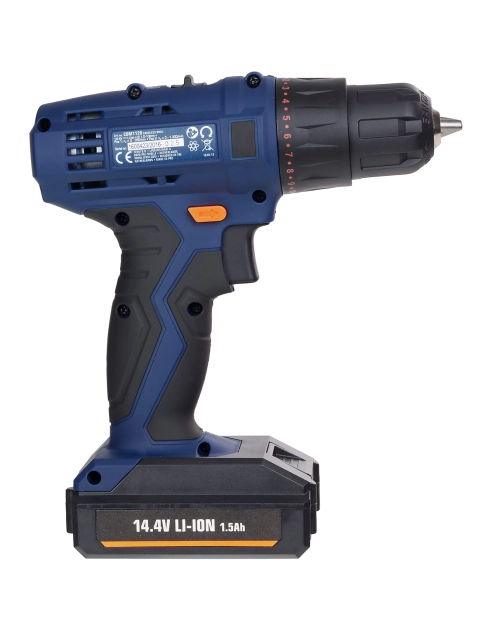 Zdjęcie: Wiertarko-wkrętarka akumulatorowa Li-Ion 14,4V 1,5Ah, FERM,