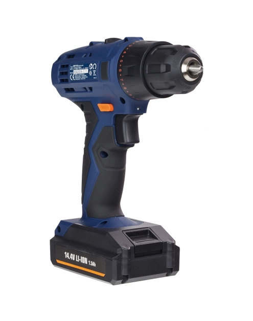 Zdjęcie: Wiertarko-wkrętarka akumulatorowa Li-Ion 14,4V 1,5Ah, FERM,